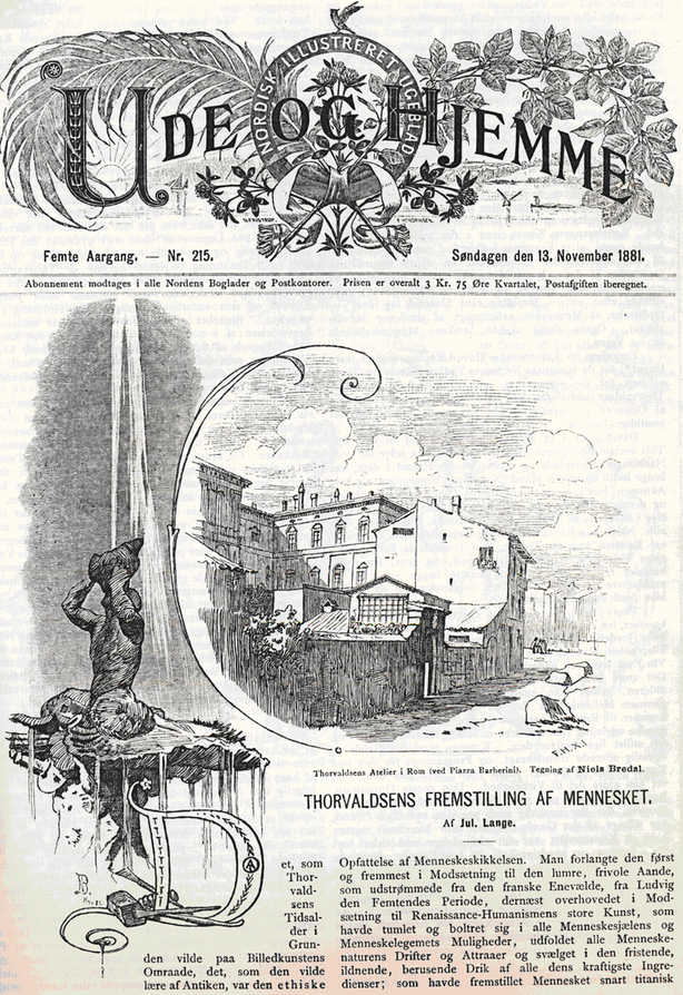 Ude og Hjemme. Femte Aargang. Nr. 215. Søndagen den 13. November 1881
