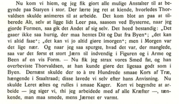 Christine Stampe: Erindringer om Thorvaldsen