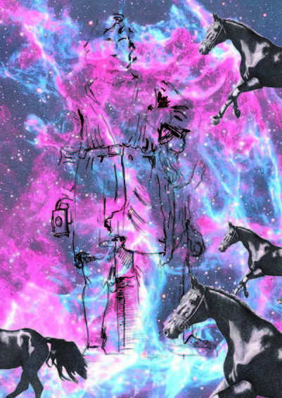 Efterbehandlet tegning