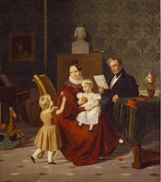 A. Küchler. Oberst Paulsens familie. B 245