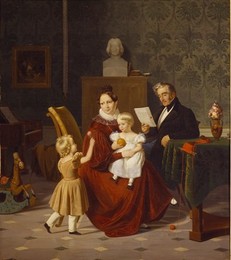 A. Küchler. Oberst Paulsens familie. B 245